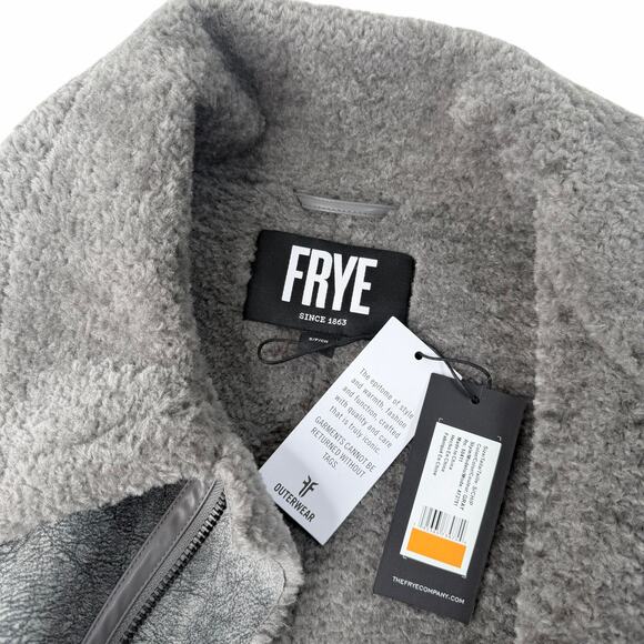 New Frye Women's Sarah Faux Shearling Vest Size S - Picture 5 of 10